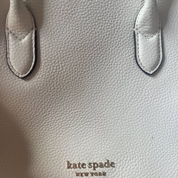 Kate Spade Knott Medium Satchel in Parchment - Picture 3 of 4